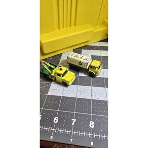 Matchbox Lesney BP Leyland Petrol Tanker & Dodge Wreck Truck